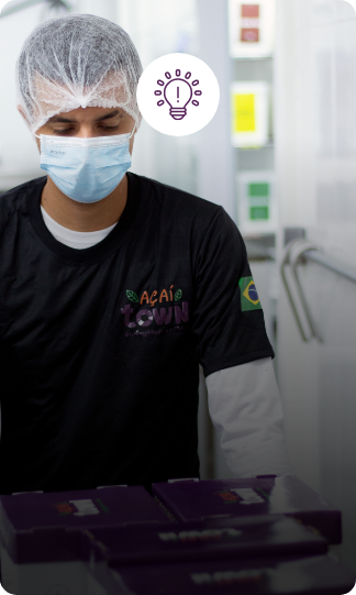 Sell authentic Brazilian Açaí with the taste of top-quality, high-purity production.